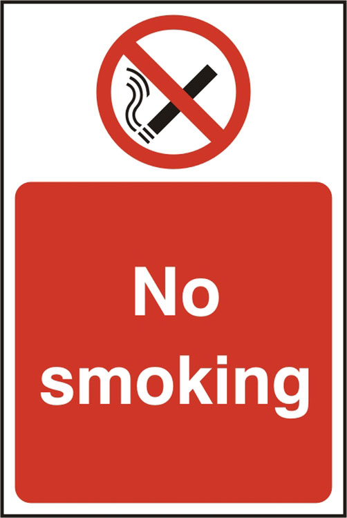 NO SMOKING SIGN - BSS11810