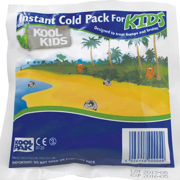 KIDS INSTANT ICE PACK SINGLE USE - CM0372