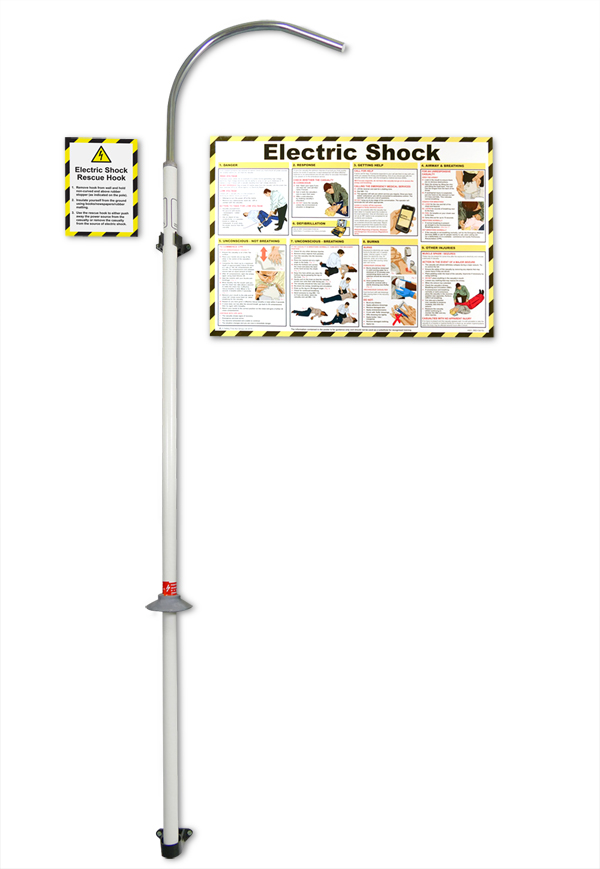 ELECTRIC SHOCK RESCUE HOOK WITH FREE POSTER - CM1298