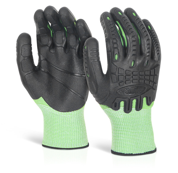 CUT RESISTANT FULLY COATED IMPACT GLOVE - GZ62